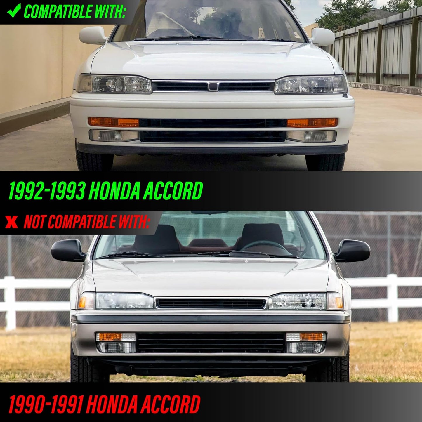 Luz giro frontal Honda Accord 92-93 par izq/derecho
