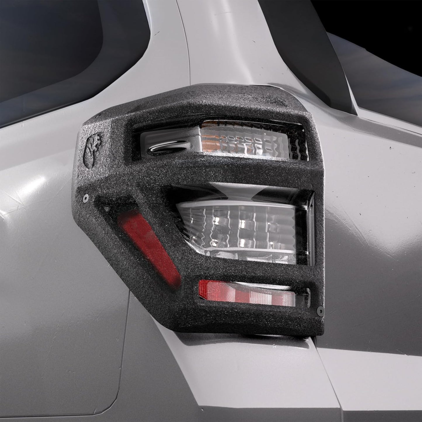 Fundas luz trasera aluminio Toyota 4Runner 14-24 negro