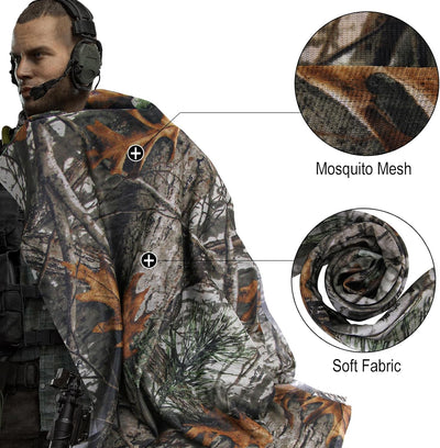 Bufanda táctica camuflaje malla para juegos guerra y deportes