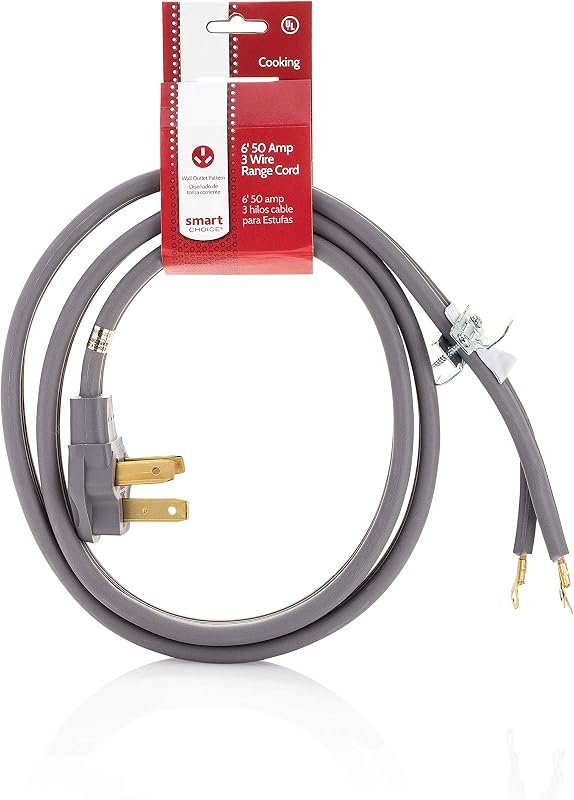 Cable alimentación 3 clavijas 50A 6ft