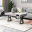 Patas metal 18" para muebles mesita noche escritorio forma V