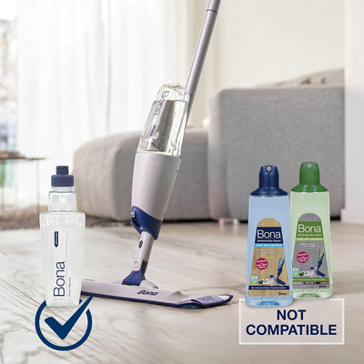Mopa spray con concentrado limpiador microfibra aroma menta