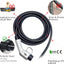 Protector cable cargador EV 23pies resistente UV y mascotas