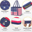 3 Pzas Bolsas Reutiliz. Comestibles Plegables Reforzadas
