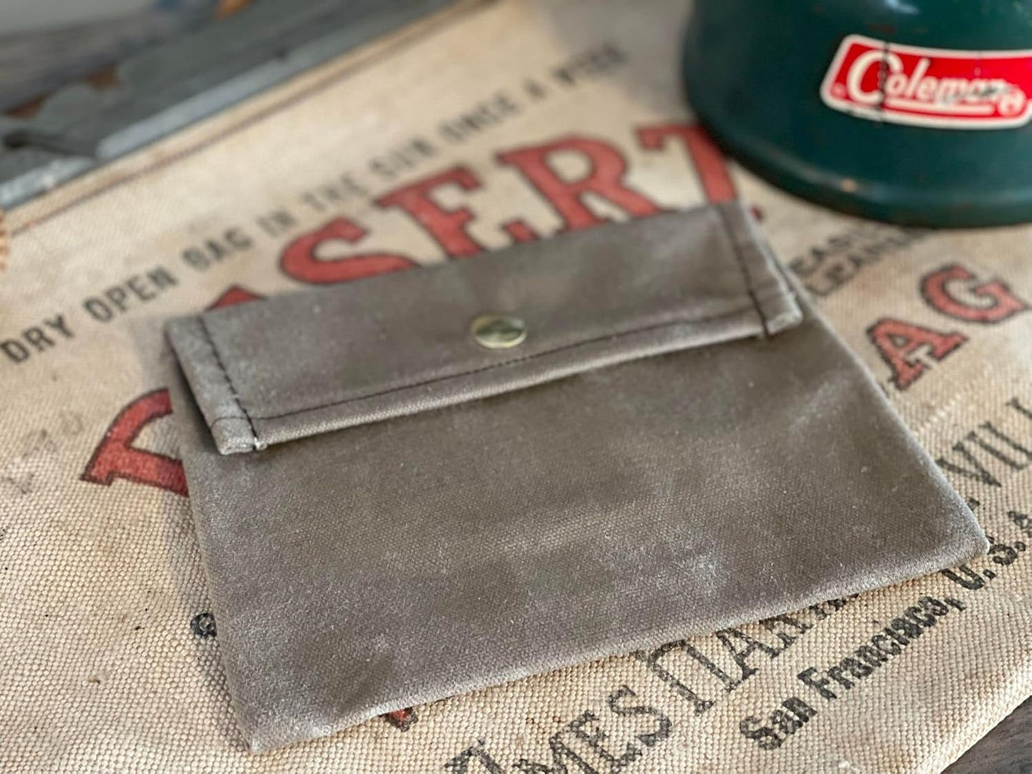 Bolsa XL EDC lona encerada organiz. insectos