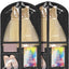 Bolsa ropa baile 40" con 3 bolsillos transparentes