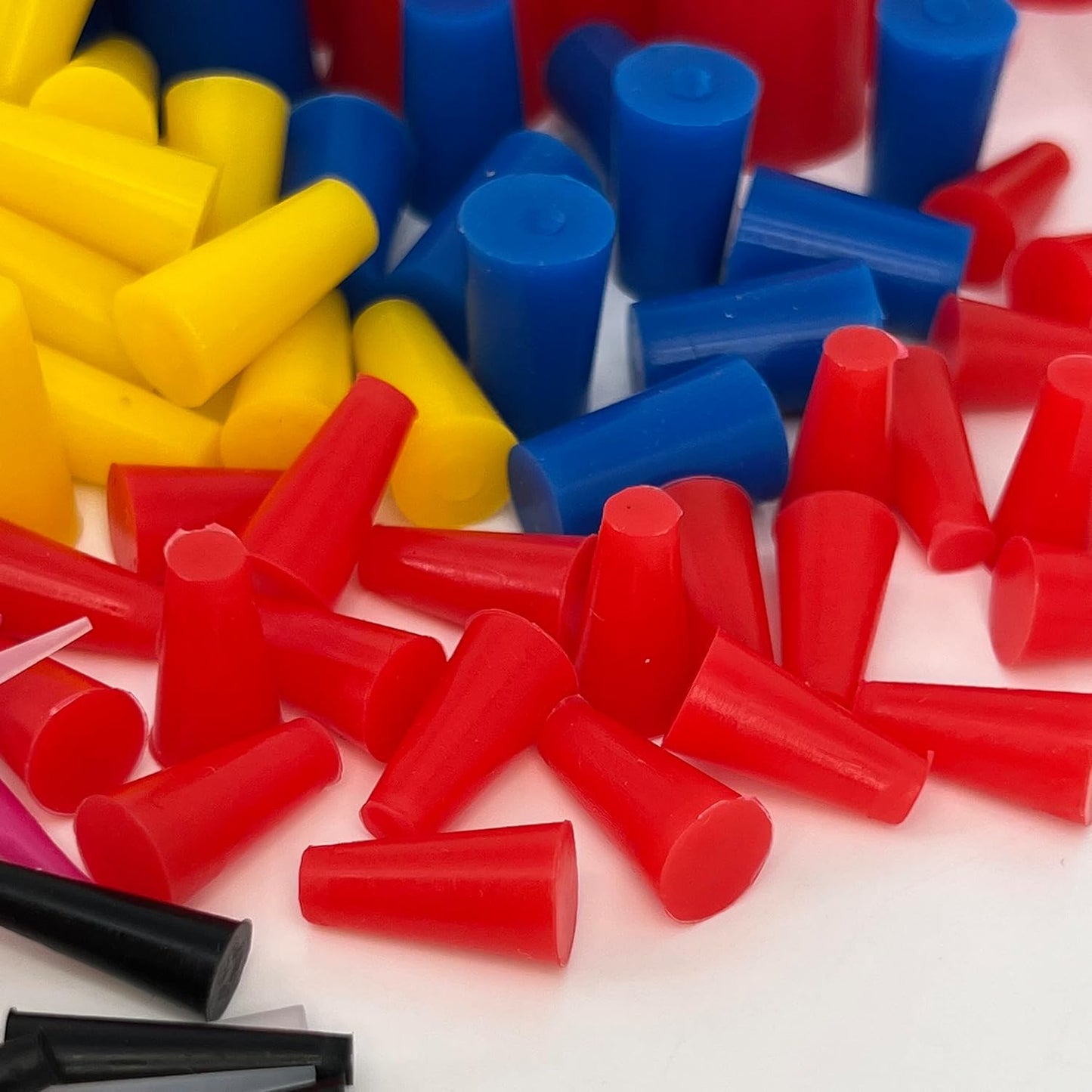 Kit 235 tapones silicona flexible para pintura y sellado