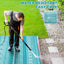 Alfombra exterior impermeable reversible 8x10ft