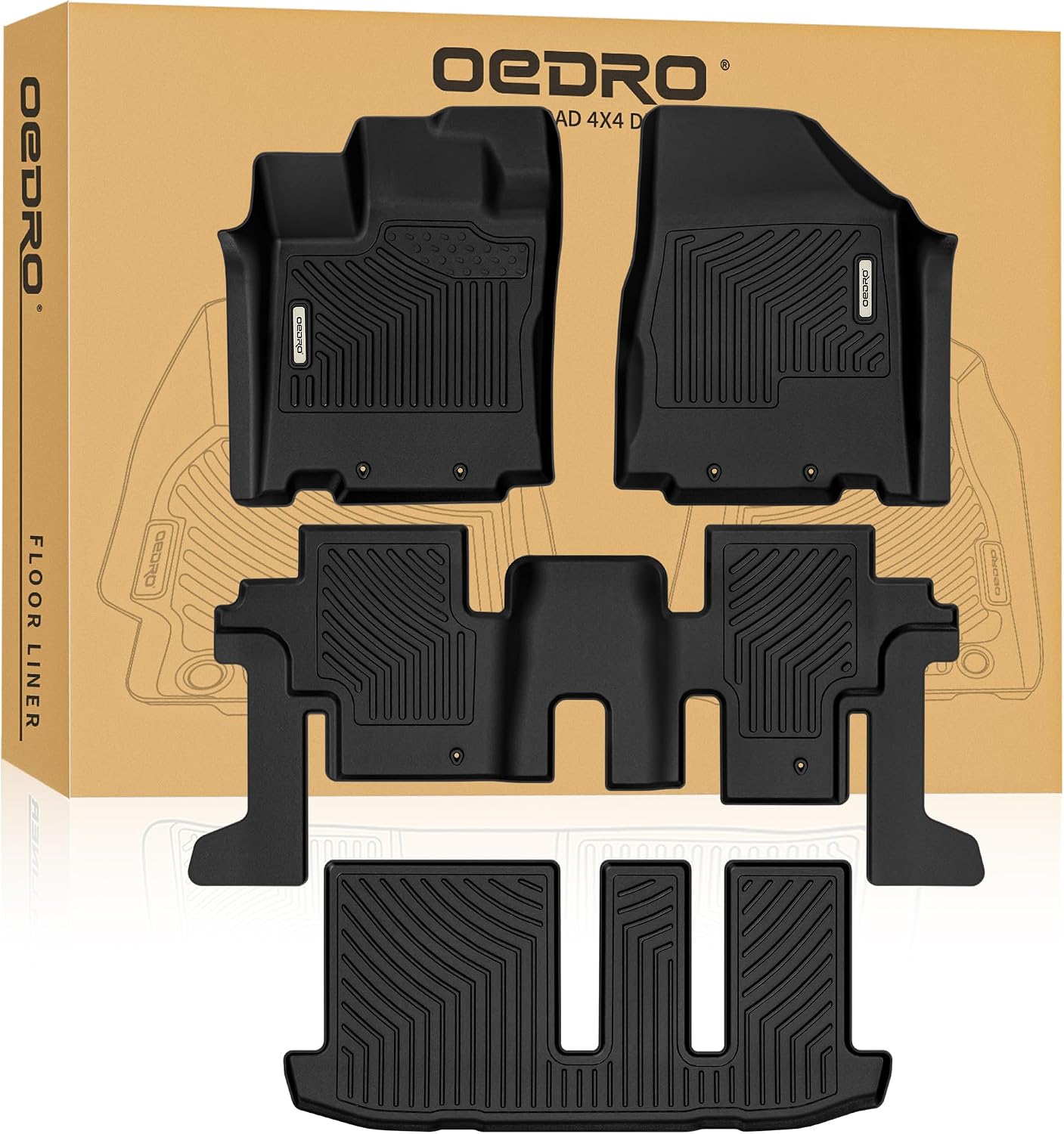Alfombrillas piso comp Nissan Pathfinder 13-20 Infiniti
