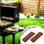 Set 2 Fundas Asas Cuero para Parrilla Hierro Fundido