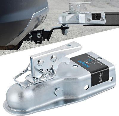 Acoplador remolque 1-7/8" 2000lbs con pestillo y cadena