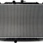 Montaje motor refrigerante aluminio radiador para Rogue