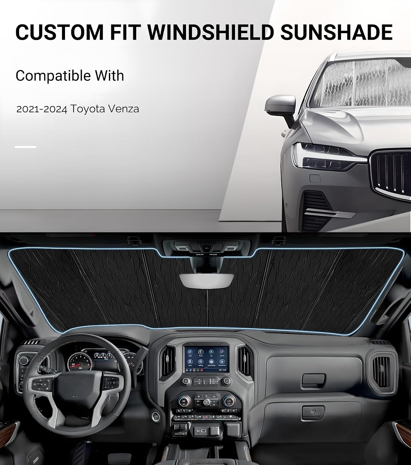 Parasol parabrisas Toyota Venza 21-24 AstraGuard