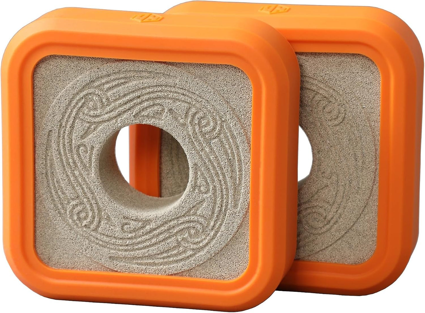 Ladrillo cerámica filtro cuadrado naranja tanque marino