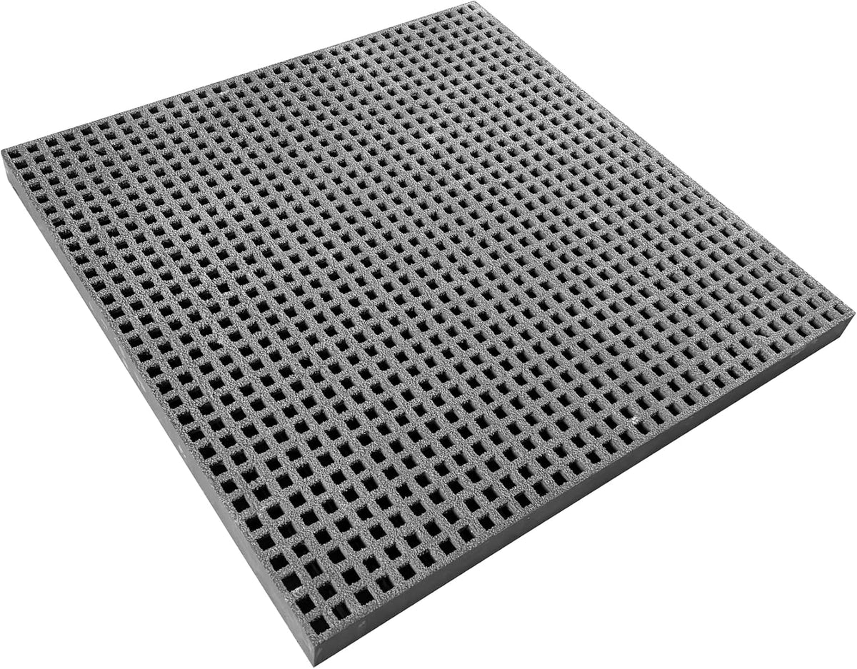 Rejilla FRP 24x24pulg antideslizante micromalla 3/4