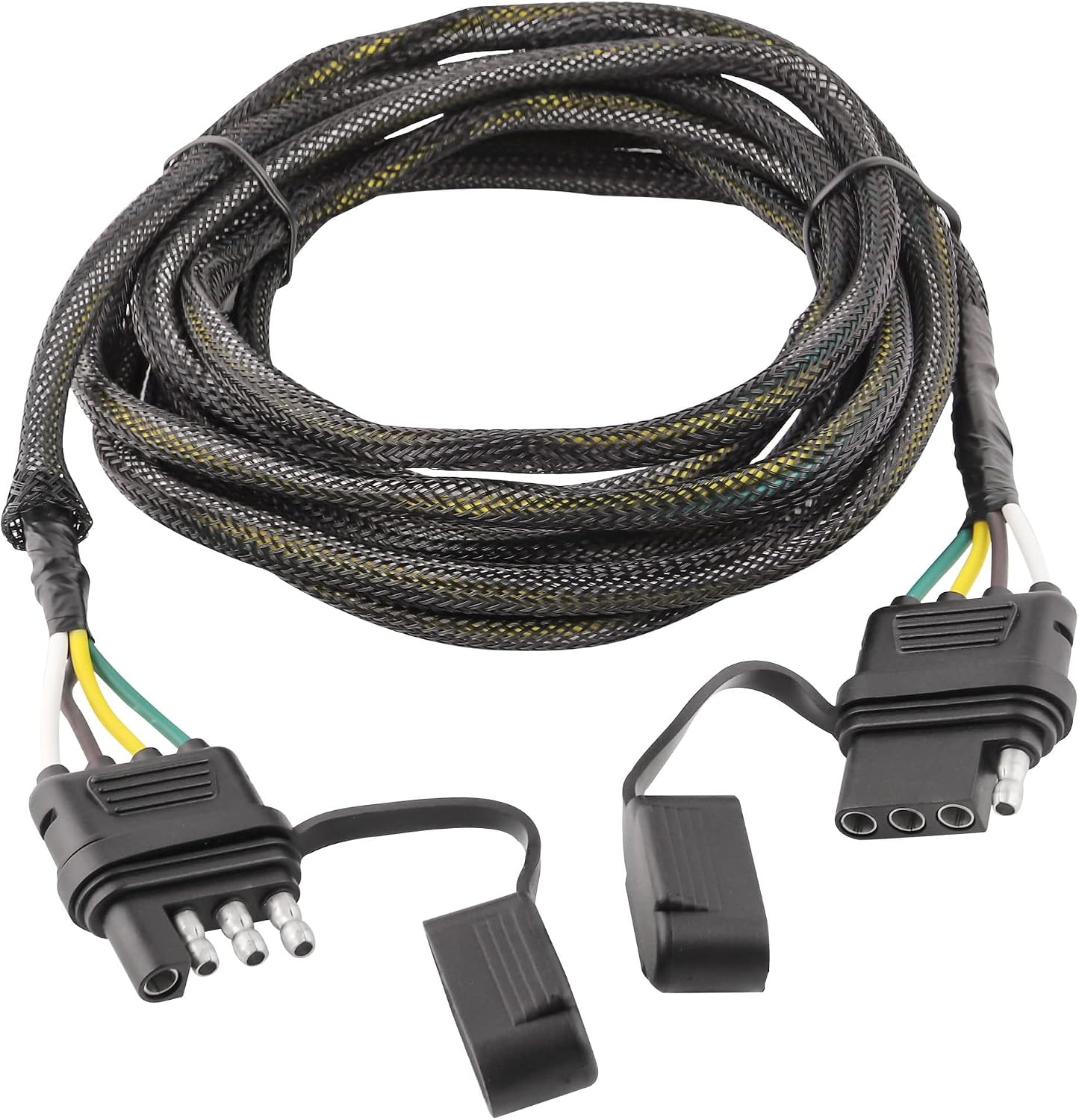 Extensión arnés 16 AWG 4 pines 10ft conector plano