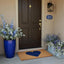 Felpudo Madison Heart Azul Oscuro 24x36pulg