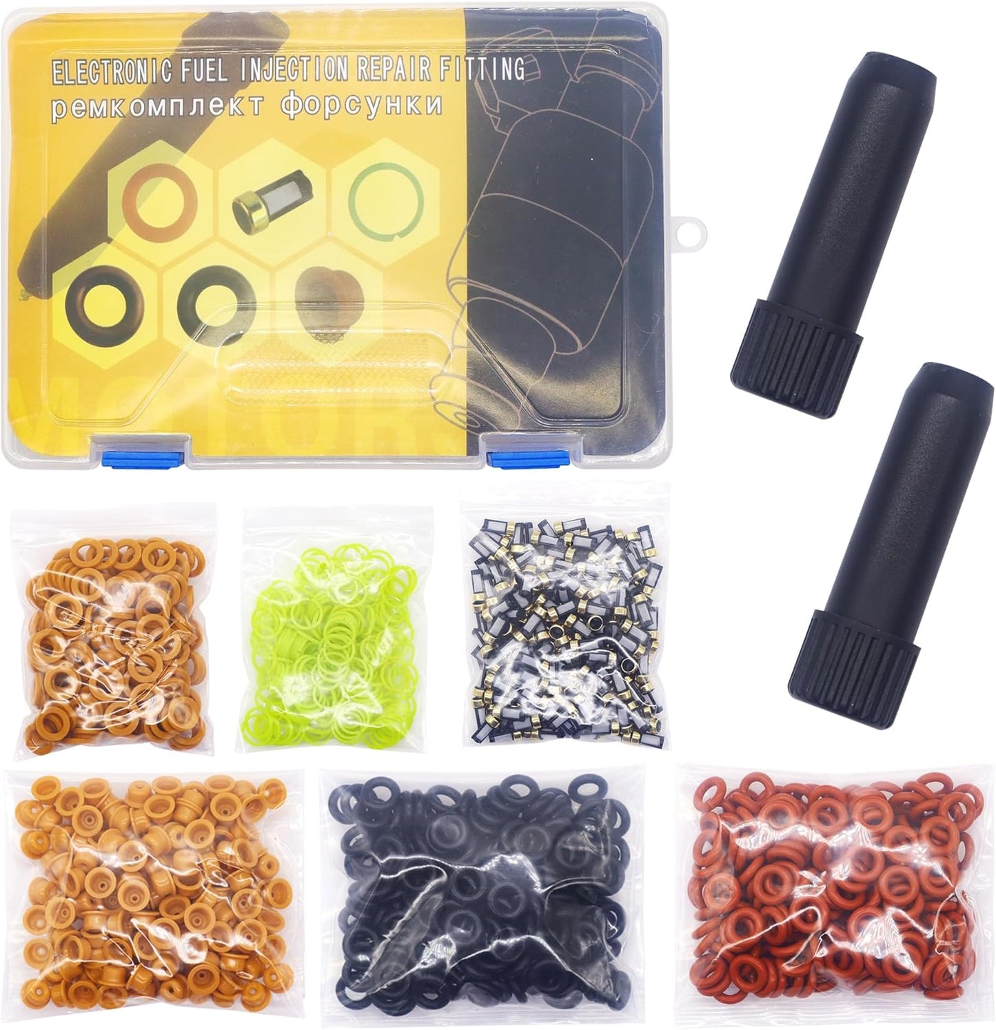 Kit 200 Juntas Tóricas Inyector Combustible