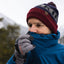 Gorra unisex impermeable para clima frío