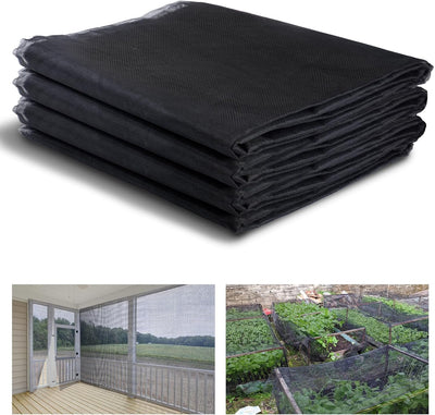 Red malla jardín 10x33pulg nanocompuesto 33% sombra negro
