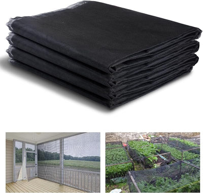 Red malla jardín 10x33pulg nanocompuesto 33% sombra negro