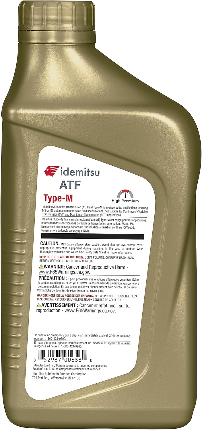 Fluido ATF M3/M5 transmisión Ford/Mazda 1qt