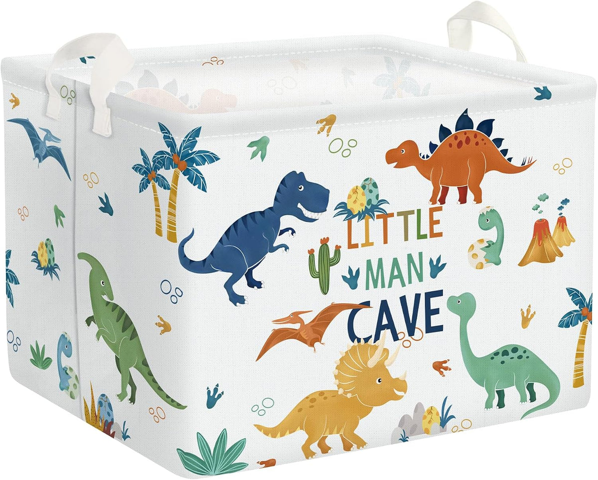 Cesta almacenamiento juguetes dinosaurio pterosaurio niños 36l