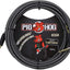 Cable ángulo recto 1/4 20ft para guitarra