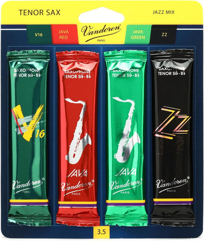 Tarjeta mezcla cañas saxofón tenor jazz 3.5