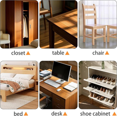 30 Soportes en L Metal para Estantes y Muebles