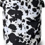 Cesta lavandería estampado vacas plegable 18.9x16.5"