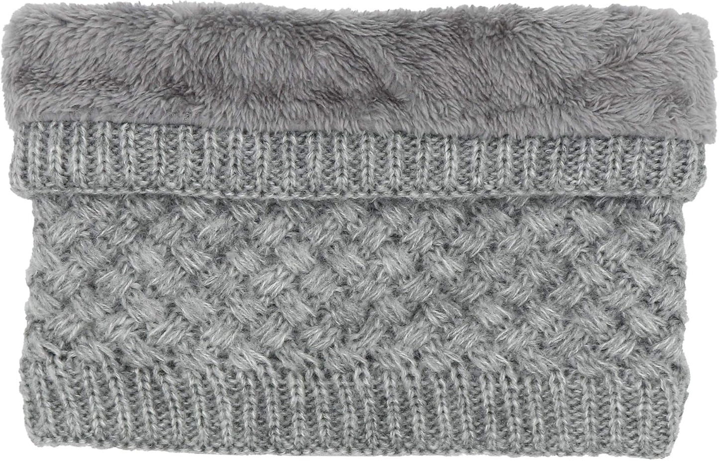 Bufanda cuello punto forro polar invierno unisex
