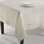 Mantel poliéster lino borde vainica 65x84pulg