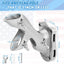 Soporte asta bandera exterior metal 1" aluminio