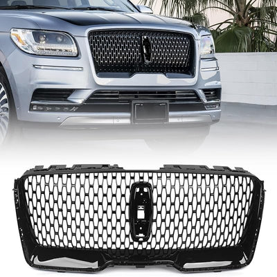 Rejilla delantera Lincoln Navigator 18-21 estilo OE negro
