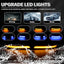 Luces LED secuenciales Ford Kuga Escape Ecosport Focus 2012-18 set 2 lentes ahumados