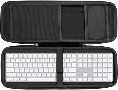 Funda rígida almacenamiento para Magic Keyboard y Mouse negro
