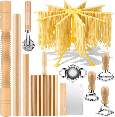 Kit 11 herramientas para hacer pasta y tablero ñoquis