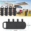 4 Pack Bolsas Arena 112lb Resistentes para Toldo Playa Caravana