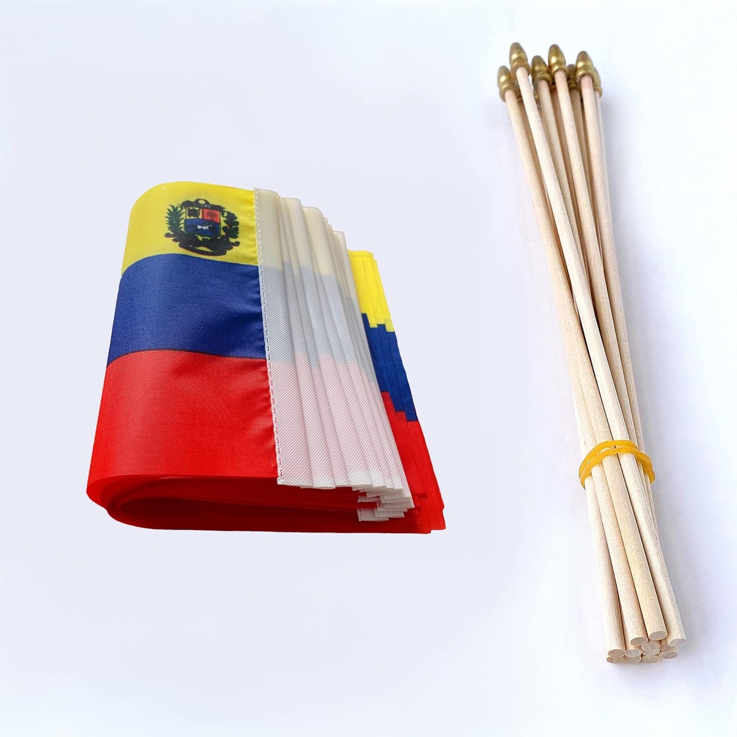 Banderas Venezuela 5x8" pack 12