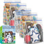 Bolsas almacenamiento 25gal 35x24" con cremallera set 5