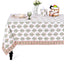 Mantel algodón estampado bloques a mano bohemio 60x120