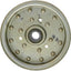 Polea plana acero inox
