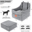 Asiento automóvil perros cojín grueso desmontable