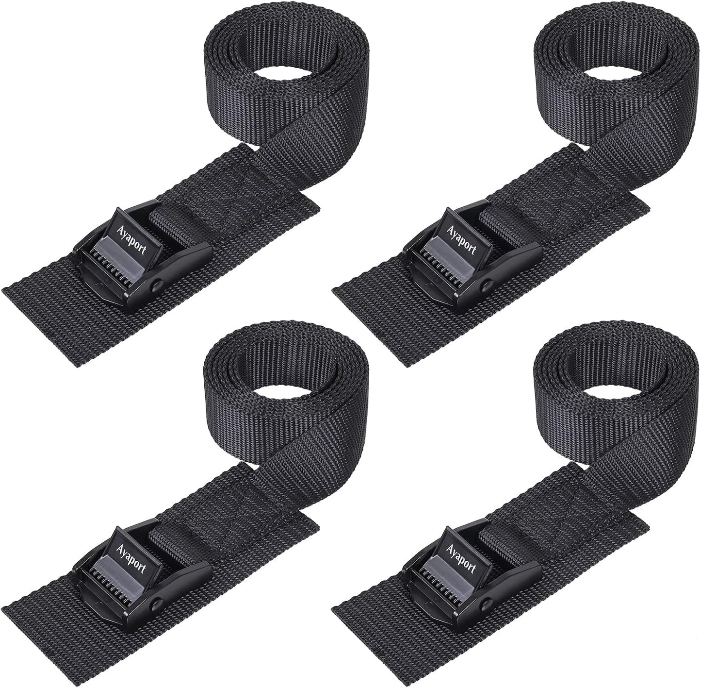 Correas amarre ajustables hebilla leva 6ft pack 4