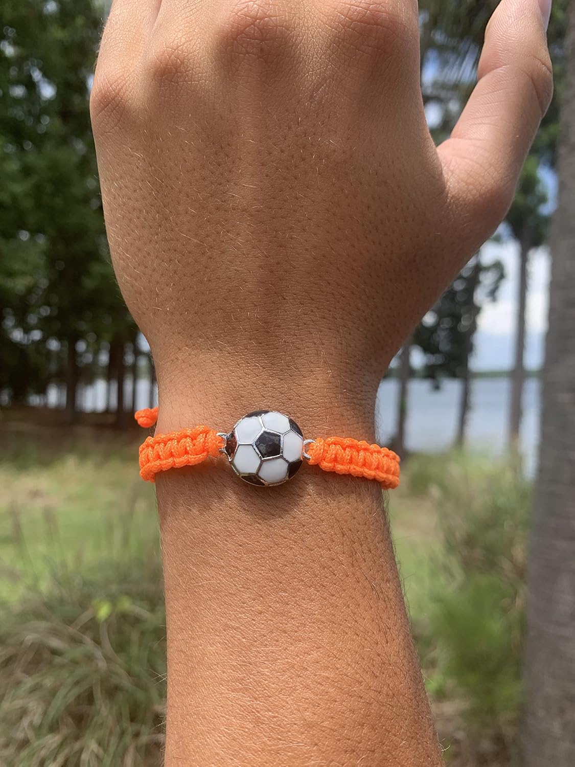 Pulsera fútbol unisex ajustable regalo