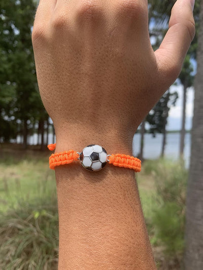 Pulsera fútbol unisex ajustable regalo