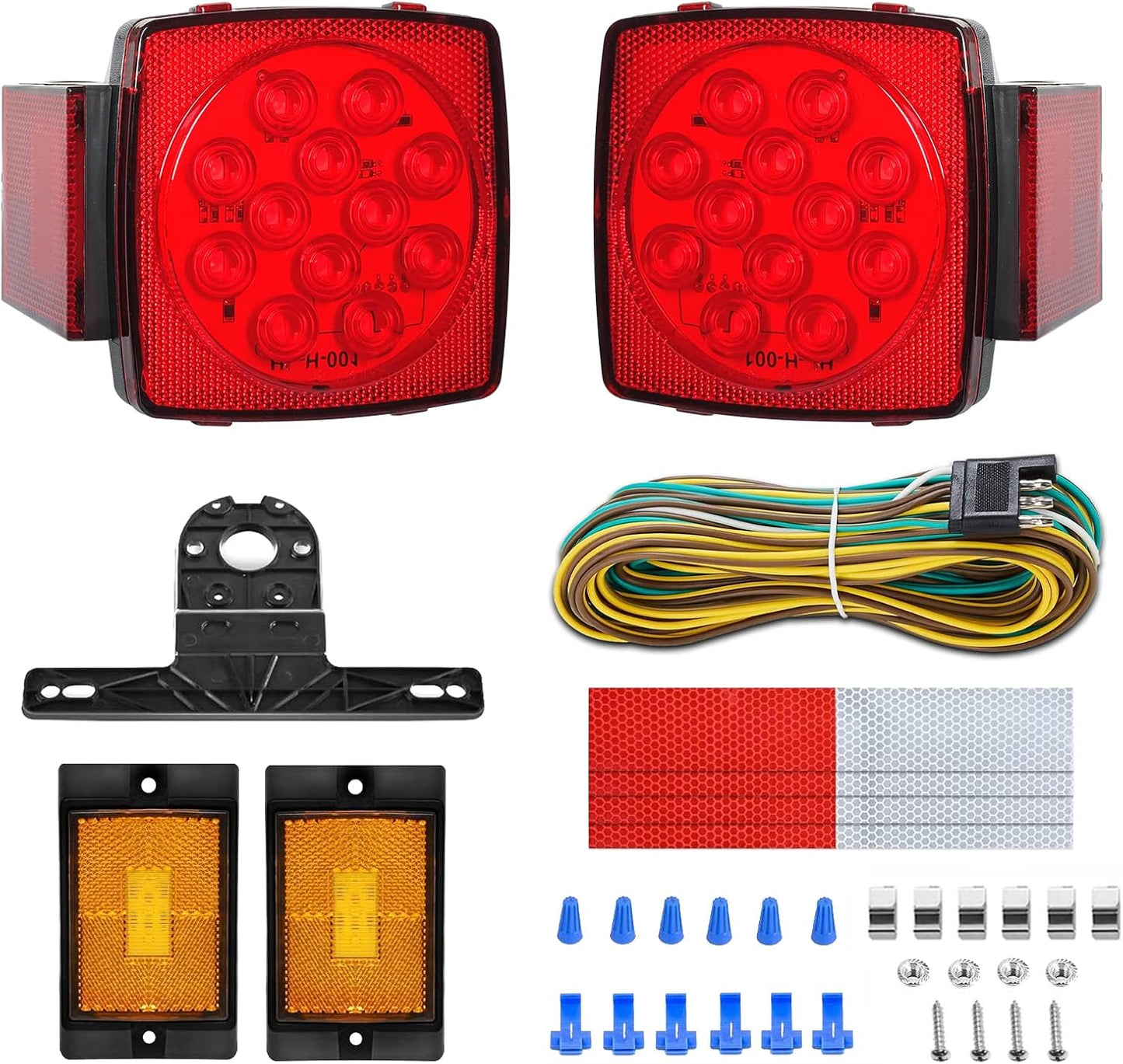 Kit luces LED 12V para remolque barco camper