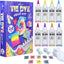 Kit Tie Dye 8 Colores Tinte No Tóxico para Niños y Mujeres