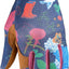 Guantes jardinería mujer estampado azul marino S